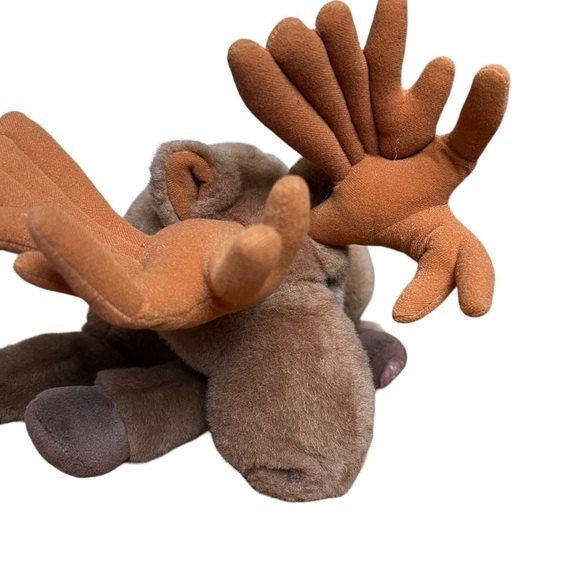 Dakin Lou Rankin Friends Moose Plush Stuffed Animal Toy Adorable Soft Brown - Picture 3 of 8